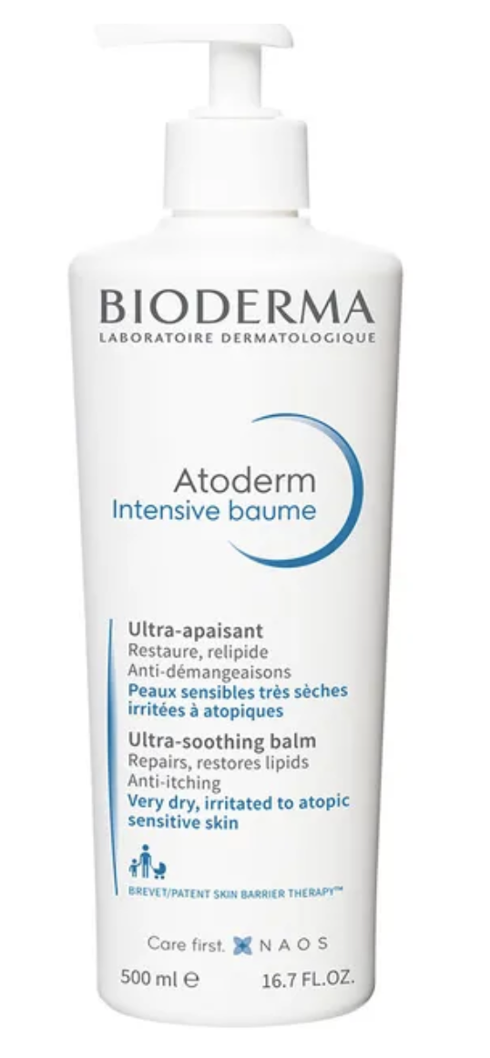 Baume hydratant Bioderma Atoderm Intensive pour une hydratation intense