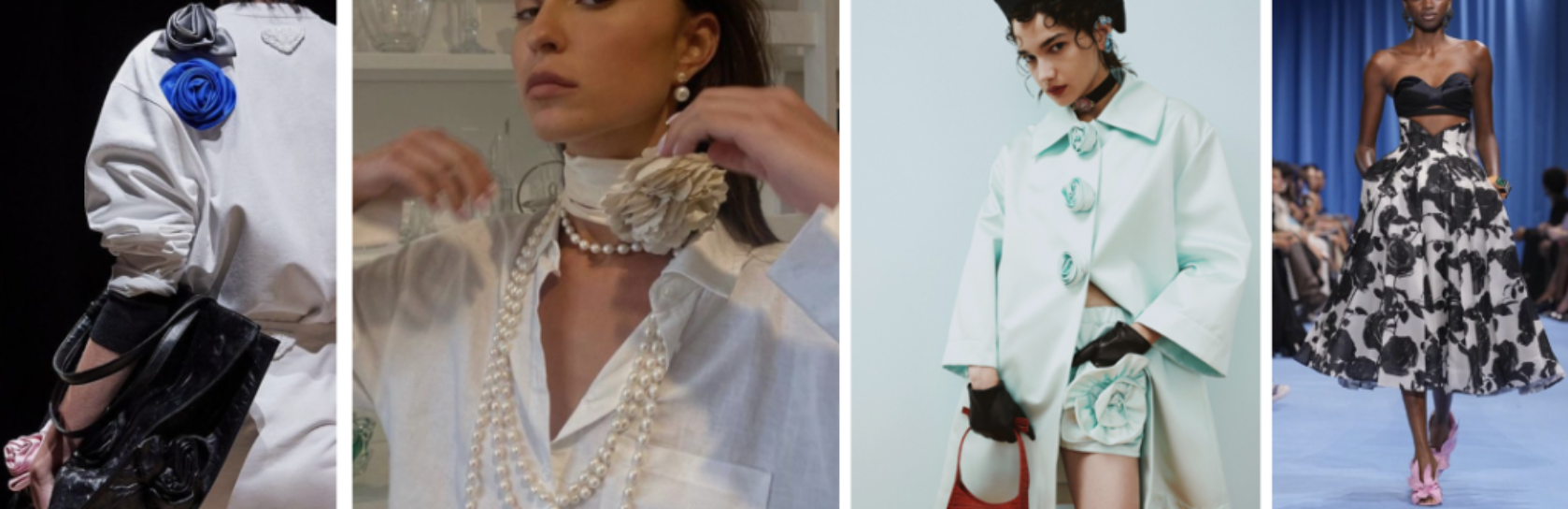 Tendance Printemps/Été 2024 – motif floral rose