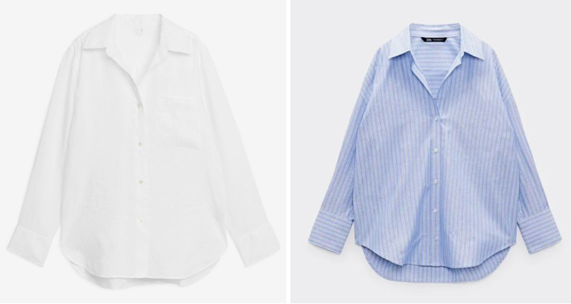 Sélection personnelle de chemises pour la méthode 3x3