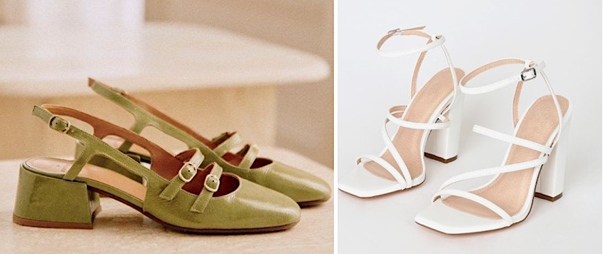 Sélection personnelle de sandales à talons pour la méthode 3x3