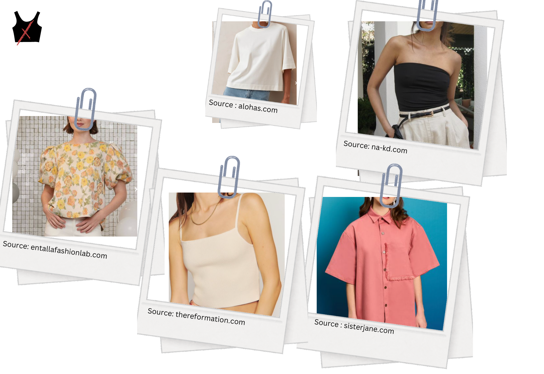 Hauts non adaptés pour moi