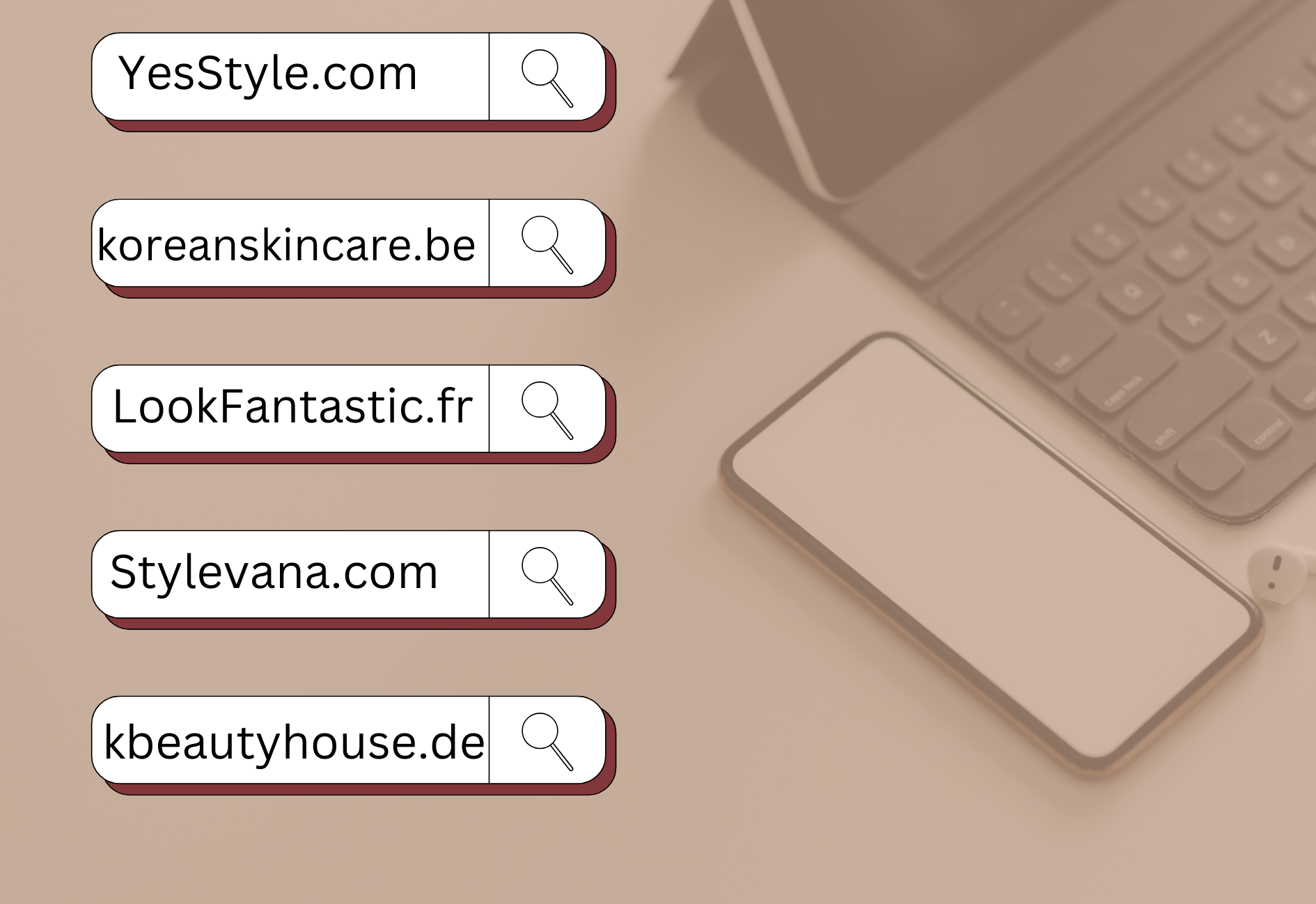 Plateformes en ligne pour acheter des produits skincare coréens en Belgique