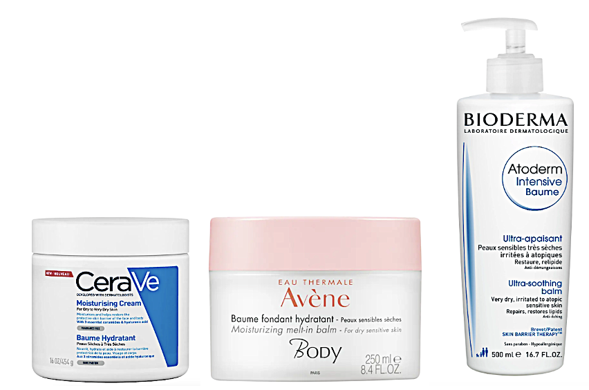 Crèmes de nuit: CeraVe, Avène, Bioderma