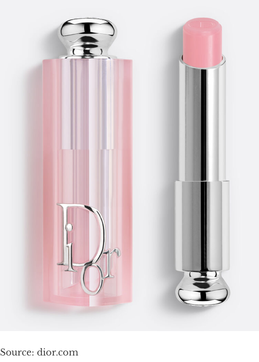 Baume à lèvres Dior Addict Lip Glow, populaire sur les réseaux sociaux