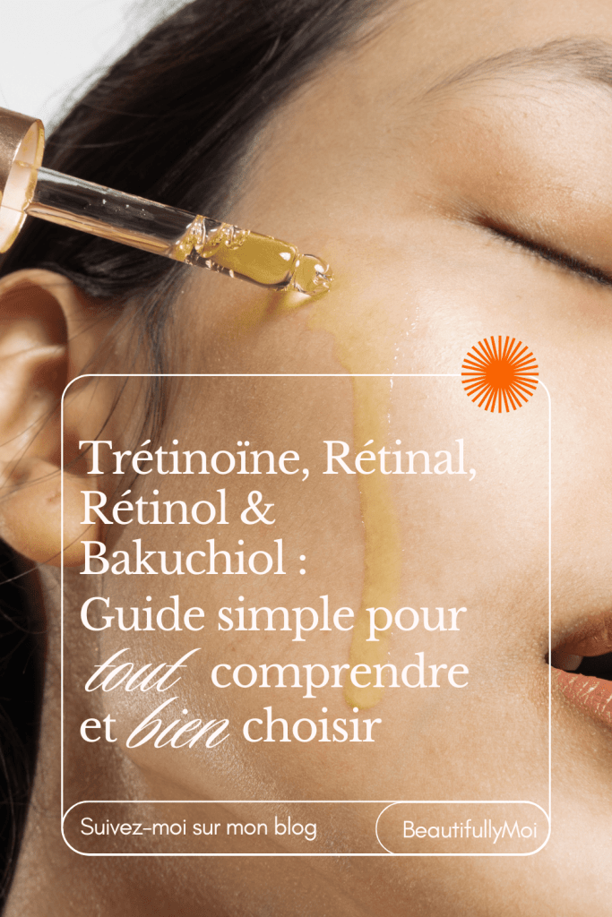 Trétinoïne, Rétinal, Rétinol & Backuchiol: Guide simple pour tout comprendre et bien choisir